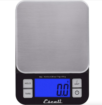 Escali SQ157B Nutro Digital Scale