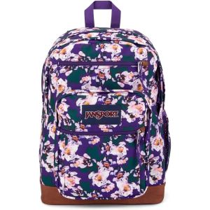 JanSport Cool Student Backpack, Purple Petals