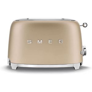 SMEG 2-Slice Toaster, Matte Champagne