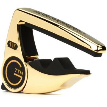 G7th Capos G7P3CELTICGD-U 3 Steel-string Capo Special-edition Celtic, Gold
