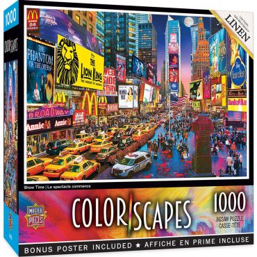 Masterpieces Show Time 1000 Piece Jigsaw Puzzle