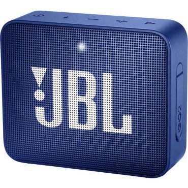 JBL Go 2 Waterproof Portable Bluetooth Speaker with 5-hours of Playtime, Deep Sea Blue