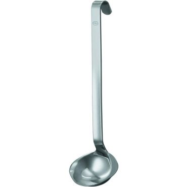 Rosle 2-Ounce Stainless Steel Sauce Ladle, Hooked Handle