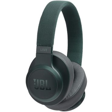 JBL Live 500BT Over-Ear Wireless Headphones with Voice Assistant, Green