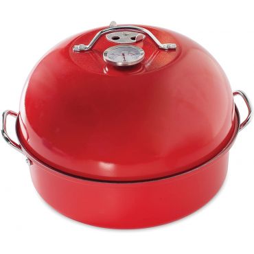 Nordic Ware Stovetop Kettle Smoker, Red