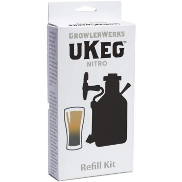 GrowlerWerks uKeg Nitro Refill Kit, cold brew supplies, White