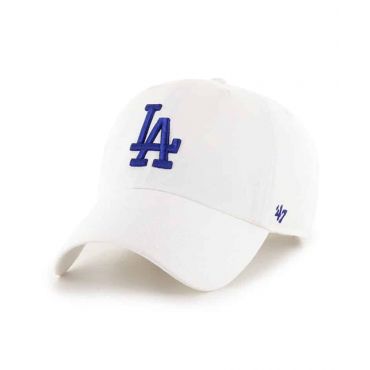 47 Brand Los Angeles Dodgers Clean Up Cap, White