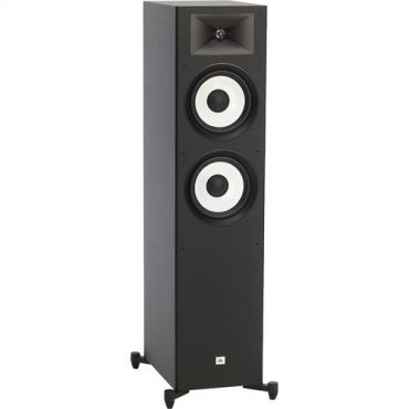 JBL A190 2.5-Way Dual 8-Inch Floorstanding Home Audio Loudspeaker System, Black