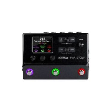 Line 6 HX Stomp Next Generation Amp and FX Modeler Designed for your Pedalboard, Black