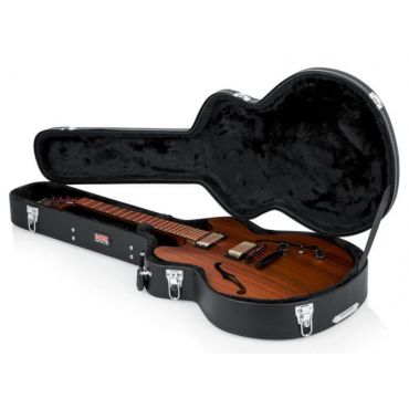 Gator Cases Hard-Shell Wood Case for Semi-Hollow Guitars such as Gibson 335®