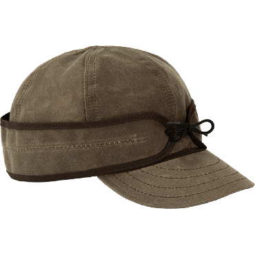 Stormy Komer The Insulated Waxed Cotton Cap Size, Dark Oak, Size 7.125