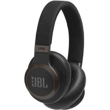 JBL Live 650BTNC Over-Ear Wireless Headphones with Noise-Cancelling and Voice Assistant, Black