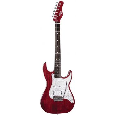Michael Kelly 63OP Electric Guitar, Trans Red