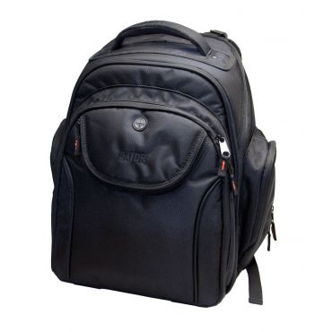 Gator Cases G-CLUB style backpack perfect for the travelling DJ. Holds laptop, serato interface, mixer or cd player and more.