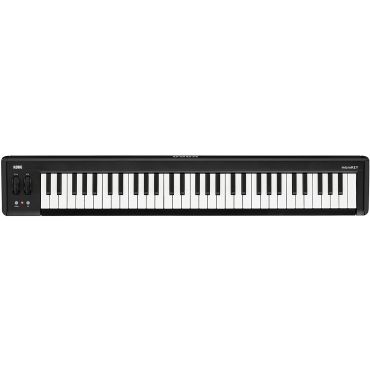 Korg Microkey2 61-Key Compact Midi Keyboard, Black