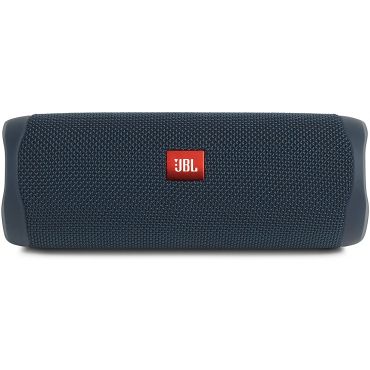JBL Flip 5 Waterproof Portable Speaker with Bluetooth, Built-in Battery and Microphone, Blue