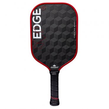 Diadem Edge 18K Power Pro Thermoformed Pickleball Paddle, Red