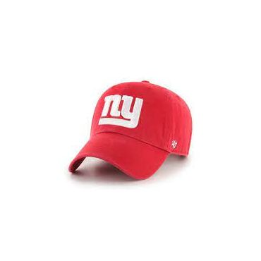 47 Brand New York Giants Clean Up Adjustable Cap, Red