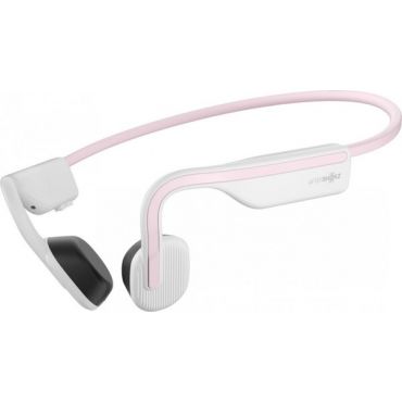 Aftershokz OpenMove Open-Ear Wireless Waterproof Bone Conduction Headphone, Himalayan Pink