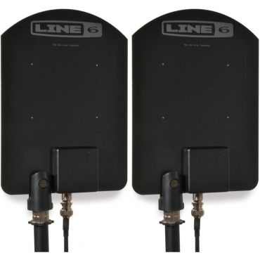 Line 6 P180 2.4GHz Wireless Directional Active Antenna with Gain Adjustment, Pair