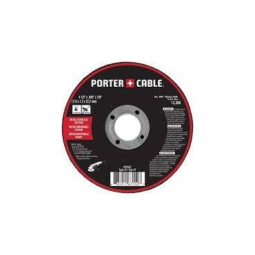 Porter Cable PC4531 M 4.5 x .045 x 7/8 T29 Depressed Center Cut-Off Wheel Metal