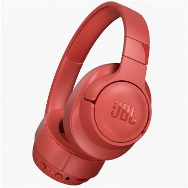 JBL Tune 750BTNC Over-Ear Wireless Headphones with ANC and On-Earcup Controls, Coral
