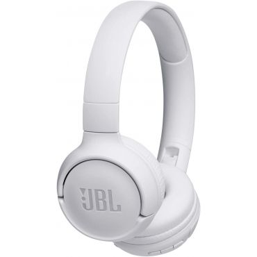 JBL Tune 500 On-Ear Headphone with One-Button Remote/Mic, White
