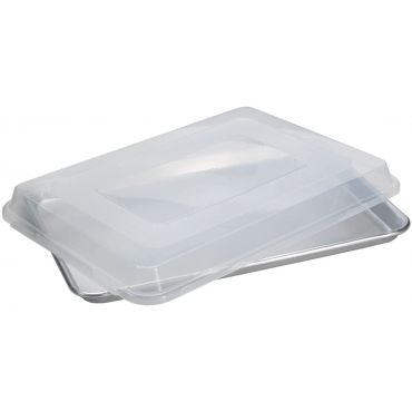 Nordic Ware Natural Aluminum Commercial Baker's Half Sheet with Lid