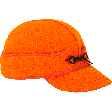 Stormy Kromer The Original Stormy Kromer Cap Size, Blaze Orange, Size 7.25