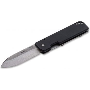 Boker Plus Lancer 42 Folding Frame Lock Pocket Knife, Steel