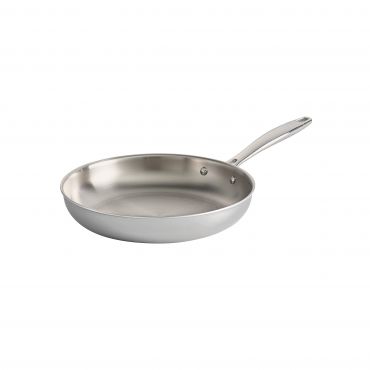 Tramontina 80116/005DS 10-Inch Fry Pan Stainless Steel Tri-Ply Clad