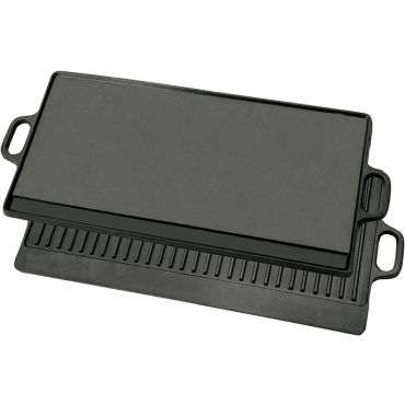 Bayou Classic 28-in Cast Iron Reversible Rectangular Griddle