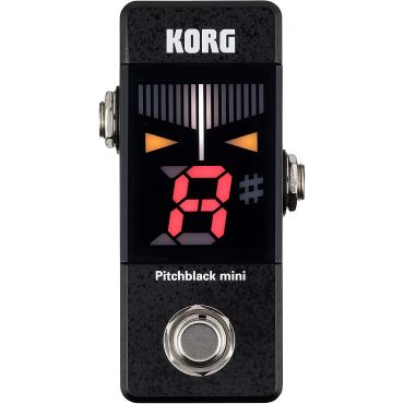 Korg Pitchblack Mini Pedal Tuner, Black