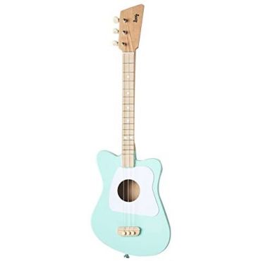 Loog Mini Acoustic Kids Guitar for Children and Beginners, Green