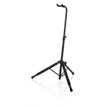 Gator Cases Frameworks Hanging Style Single Guitar Stand with Fixed Yoke and Finish Friendly Rubber Padding.