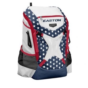 Easton Ghost NX Fastpitch Softball Backpack Equipment Bag, Stars & Stripes