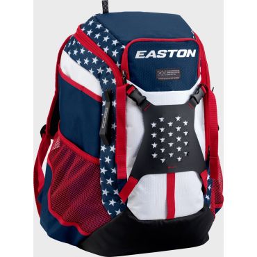 Easton Walk-Off NX Baseball Equipment Backpack, Stars Stripes