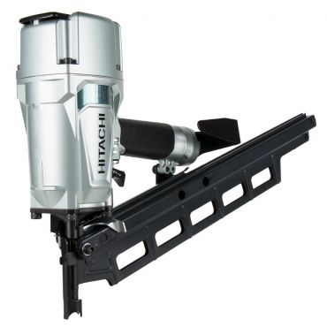 Hitachi NR83A5M 3-1/4" Round Head Plastic Collated Framing Nailer with Rafter Hook