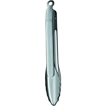 Rosle Stainless Steel 9-inch One-Handed Locking Tongs