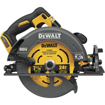 Dewalt DCS578B Flexvolt 60-Volt Max 7-1/4-Inch Cordless Brushless Circular Saw with Brake
