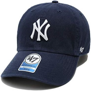 47 Brand New York Yankees Clean Up Cap, Navy Blue/White