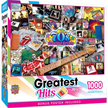 Masterpieces 1000 Piece Jigsaw Puzzle, 70's Shows