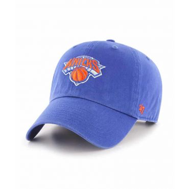47 Brand New York Knicks Clean Up Adjustable Cap, Royal Blue