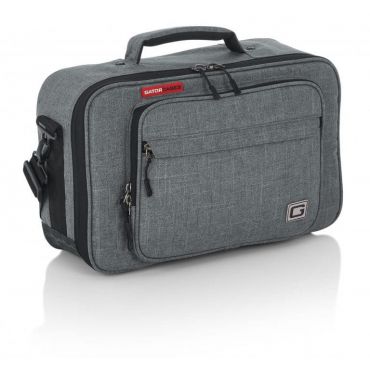 Gator Cases Grey Transit Series Guitar Gear and Accessory Bag with 16" x 10" x 4.5" Interior
