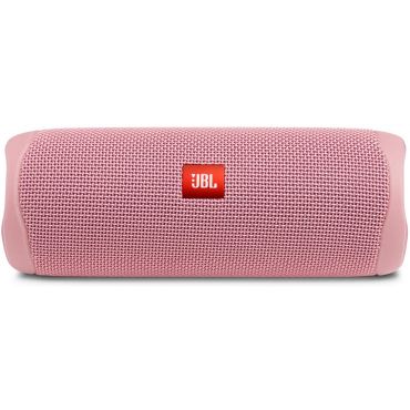 JBL Flip 5 Waterproof Portable Speaker with Bluetooth, Built-in Battery and Microphone, Pink