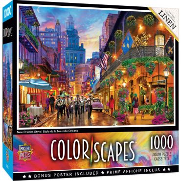 Masterpieces New Orleans Style 1000 Piece Jigsaw Puzzle