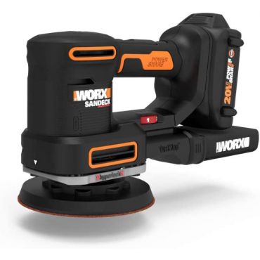 Worx WX820L 20V Cordless 5-in-1 Multi-Sander with Battery and Charger