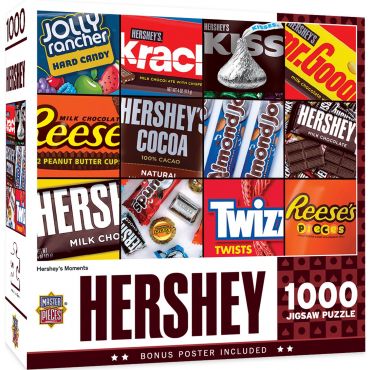 Masterpieces Hershey's Moments 1000 Piece Jigsaw Puzzle