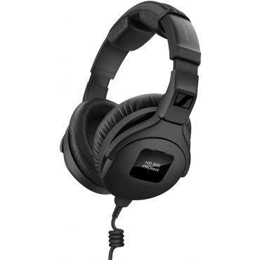 Sennheiser Pro Audio HD 300 Protect Headphones, Black