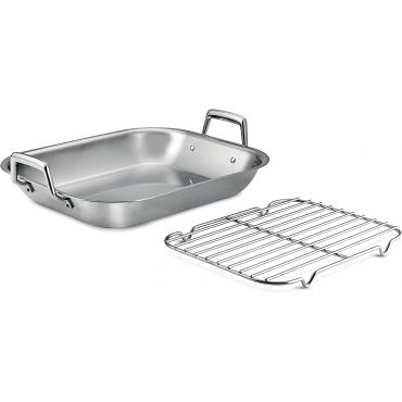 Tramontina 80203/009DS  16.75-Inch Roasting Pan, Stainless Steel